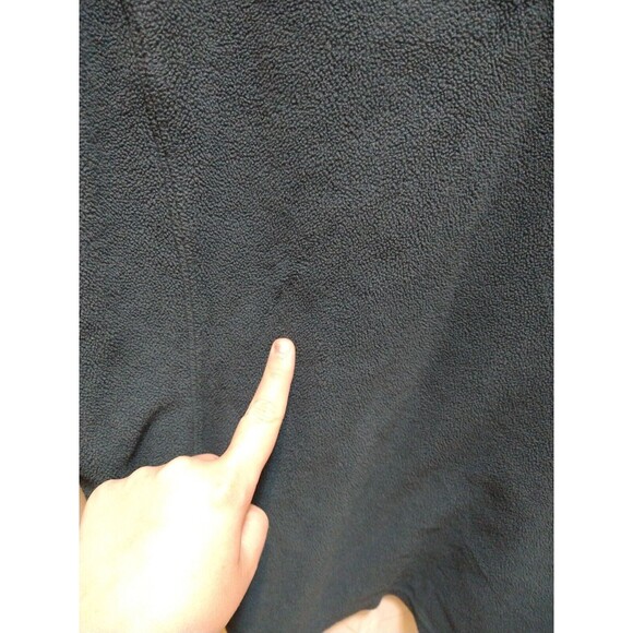 EDDIE BAUER WOMANS SIZE L FOREST GREEN POLARTEC 3/4 ZIP PULLOVER FLEECE SOFT - Picture 3 of 8